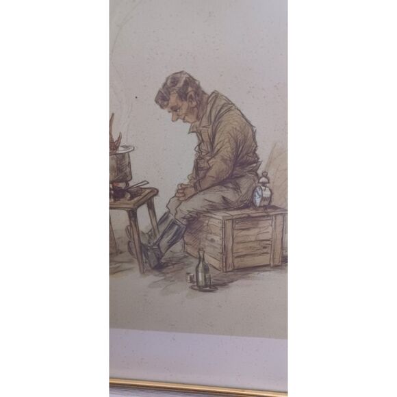 Vintage Set of Three Heinz Geilfus, German Artist Illustrator A/P Prints - Picture 14 of 16